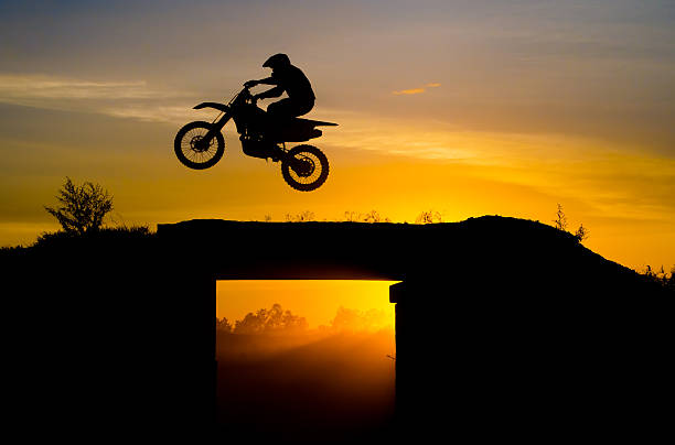 istock Jump on cross-country race 186553624