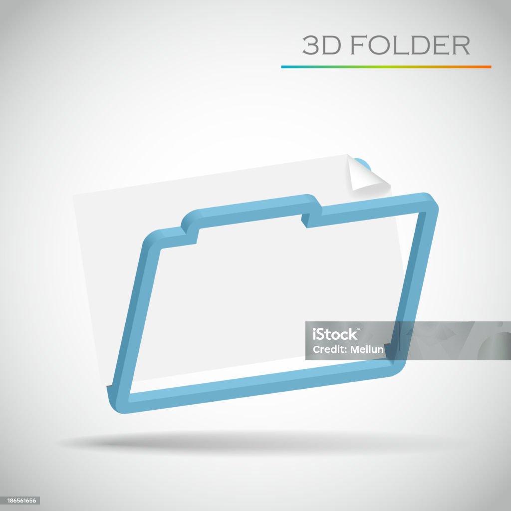 Folder Vector Stock Illustration - Download Image Now - Abstract ...