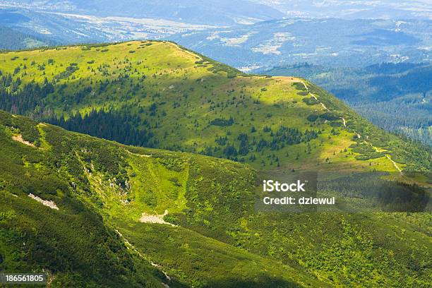 Babia Gora 산 슈체친 Beskid Mountains에 대한 스톡 사진 및 기타 이미지 - Beskid Mountains, 경관, 계곡