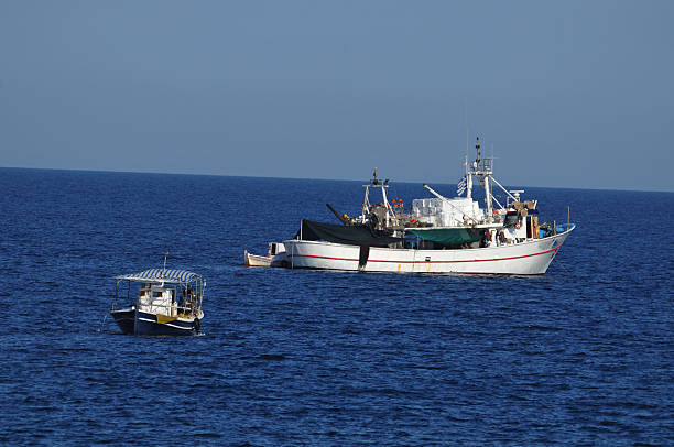 istock Colorful boats in Mykonos 186562614
