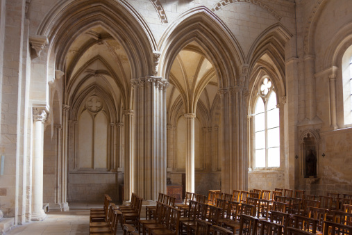サンデラ Sainte Trinite 、アベイ-aux -Dames 、カーン - ストックフォト・写真素材...