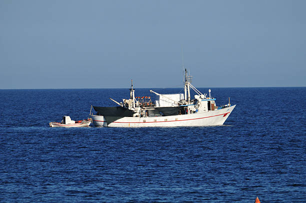 istock Colorful boats in Mykonos 186565669