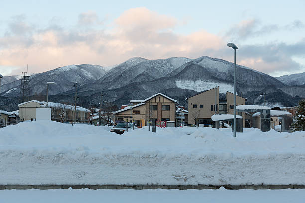 istock Heavy snow in Japan 186569157