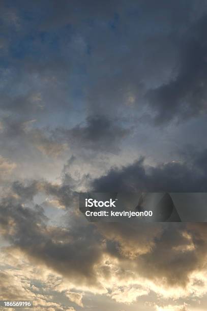 Beautiful Sunset Stock Photo - Download Image Now - Backgrounds, Blue, Cirrus