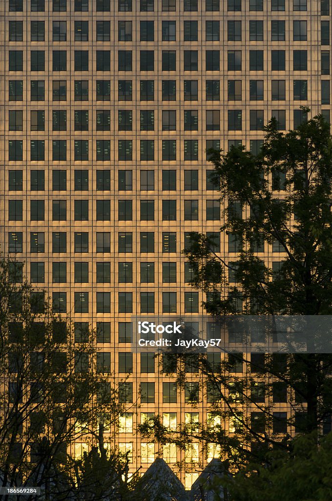 Canary Wharf, Londra - Foto stock royalty-free di Ambientazione esterna