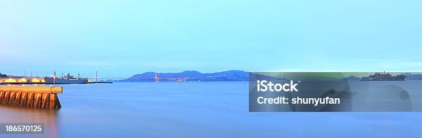 San Francisco Alcatraz Island Stock Photo - Download Image Now - Bay of Water, Bridge - Built Structure, California