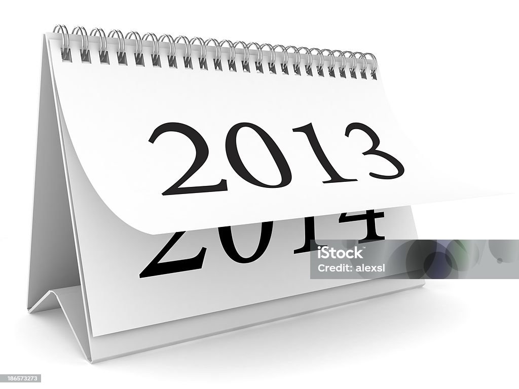 Calendário de ano novo - Royalty-free 2013 Foto de stock