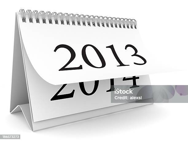 Новый Год Календарь — стоковые фотографии и другие картинки 2013 - 2013, 2014, Белый фон