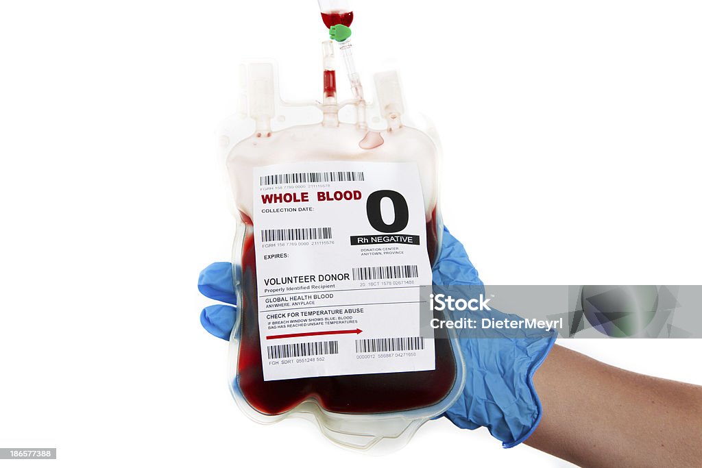 Donación de sangre - Foto de stock de Bolsa de sangre libre de derechos