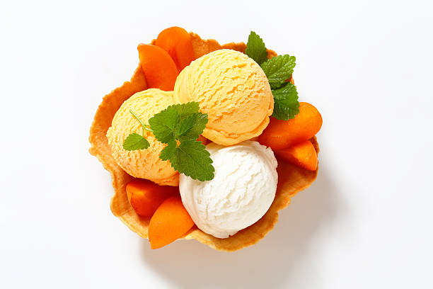 apricot and lemon ice cream