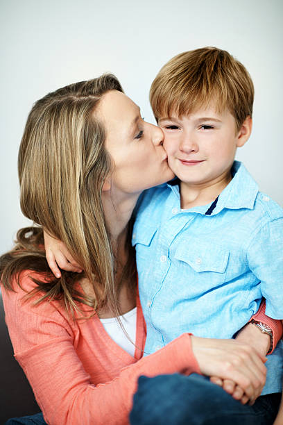 istock Mommy's little angel! 186577824