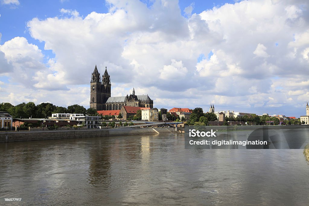 Magdeburgo - Foto de stock de Agua libre de derechos