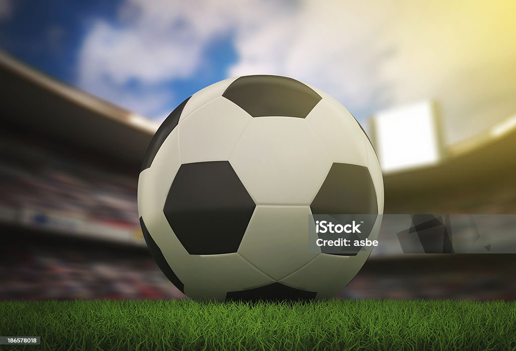 Football - Lizenzfrei Ausrüstung und Geräte Stock-Foto