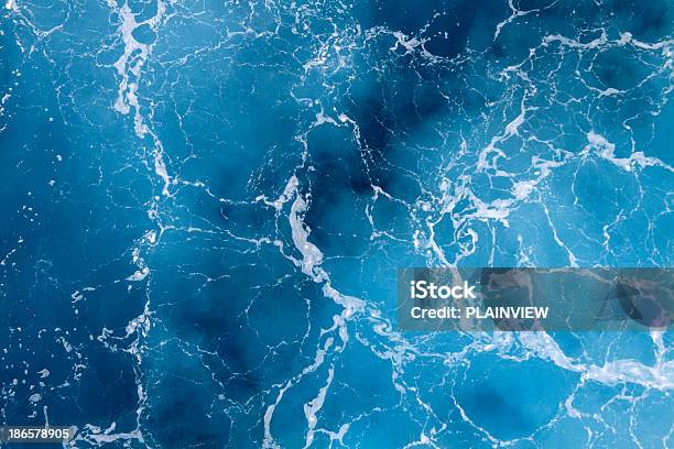 Deep Blue Sea Stock Photo - Download Image Now - Sea, Aerial View, Wave - Water