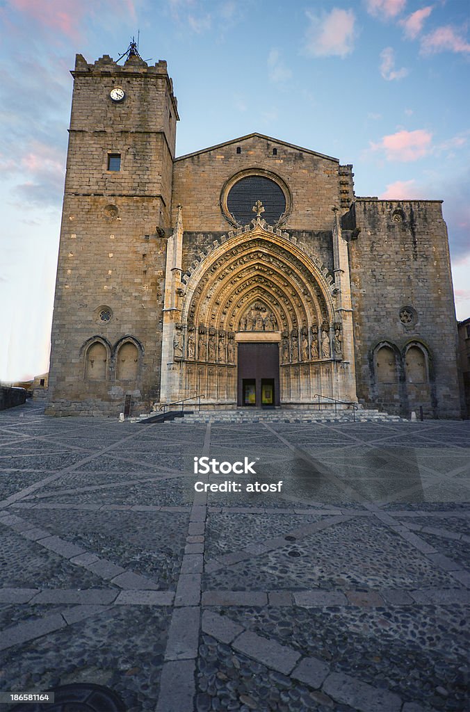 Église de Catellon de Empuries.Catalonia.Spain - Photo de Architecture libre de droits