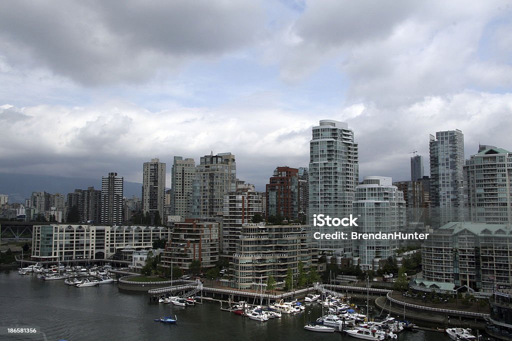 Centro da cidade de Vancouver - Foto de stock de Apartamento royalty-free