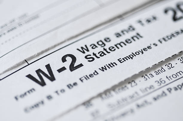 istock W2 income tax form 186581546