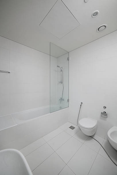 istock bright and clean european toilet 186585005