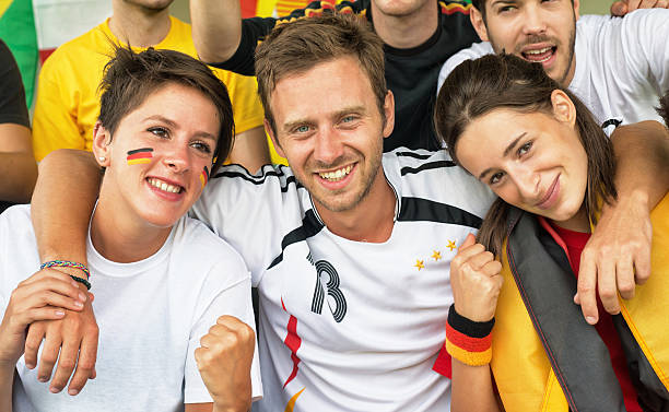 istock German Fans at the Stadium 186590178
