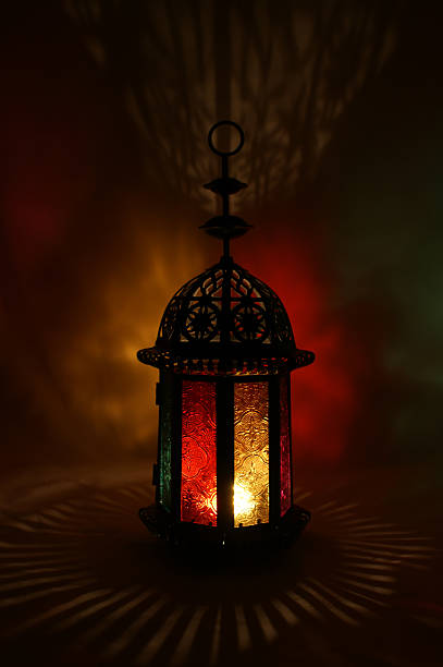 istock East lamp with candle 186591113