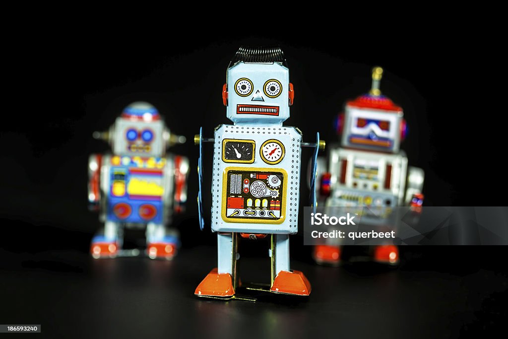 Spielzeug-Roboter - Lizenzfrei 1950-1959 Stock-Foto