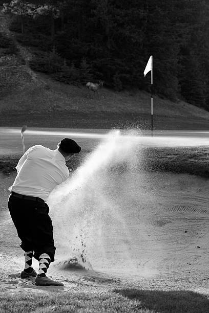 istock Vintage Golfer with Plus Fours 186593866