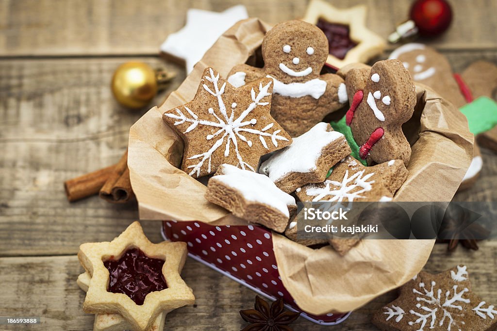 Galletas de Navidad - Foto de stock de Galleta - Dulces libre de derechos