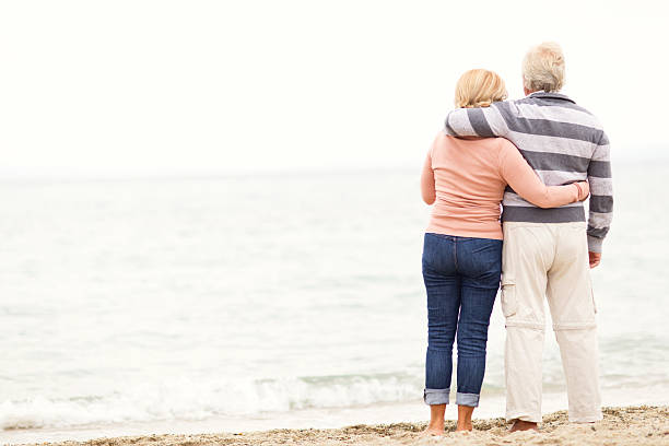 istock Loving senior couple 186594007