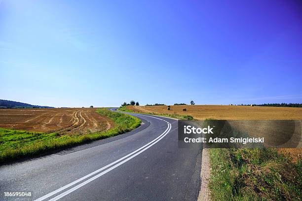 Road Stock Photo - Download Image Now - Agricultural Field, Asphalt, Beauty In Nature