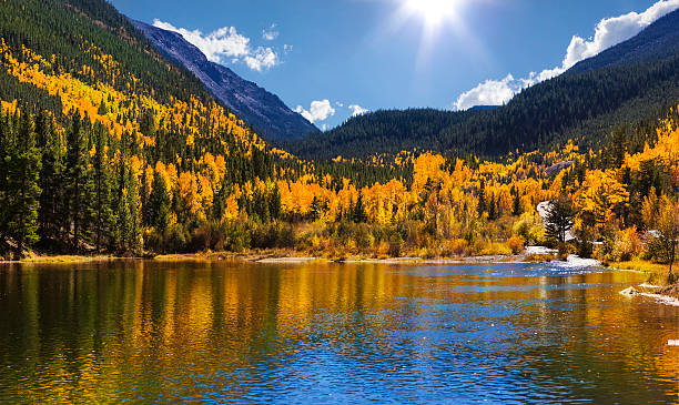 istock Georgetown Reservoir in Autumn 186595258