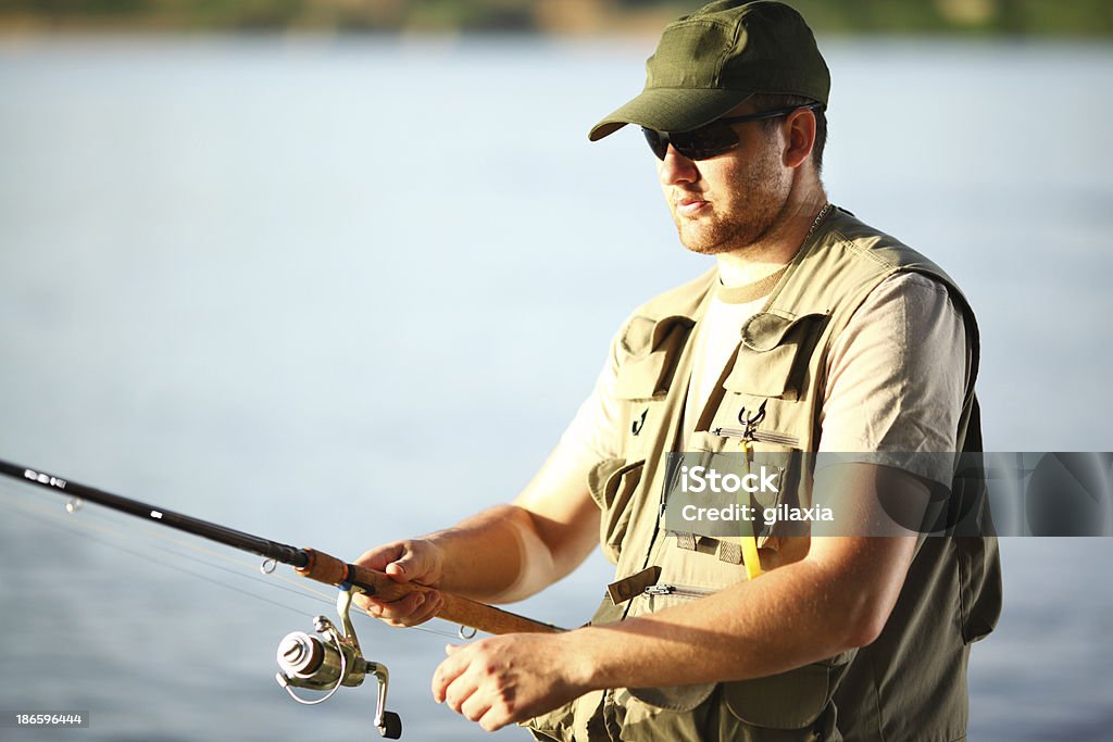 Pescatore. - Foto stock royalty-free di Abilità