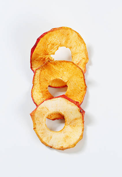 istock Slices of dried apple 186599956