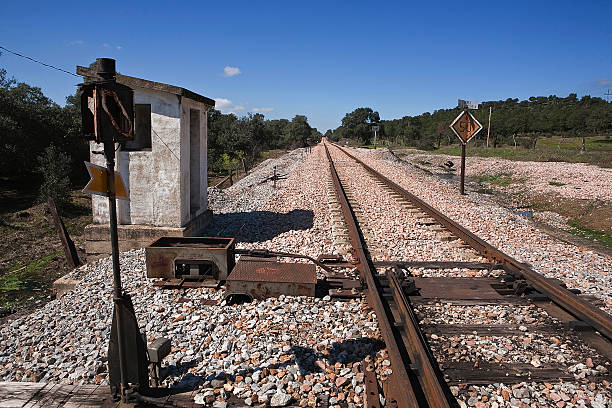 istock Abandoned railway line from Cordoba to Almorchon 186602680