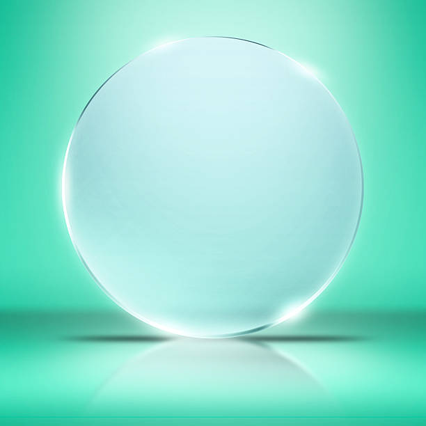 istock Photo of blank glass plate with copy space 186603149