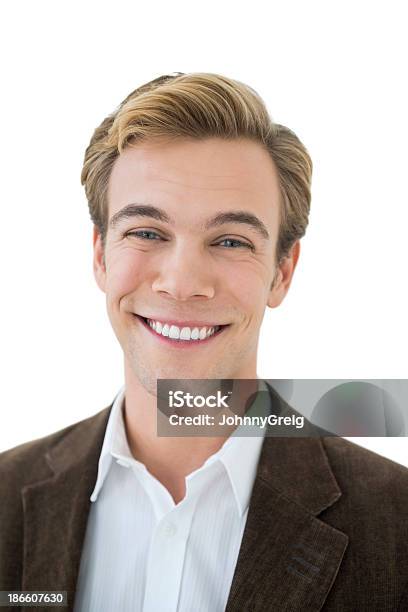 Happy Young Man Stock Photo - Download Image Now - 20-24 Years, 20-29 Years, Adult