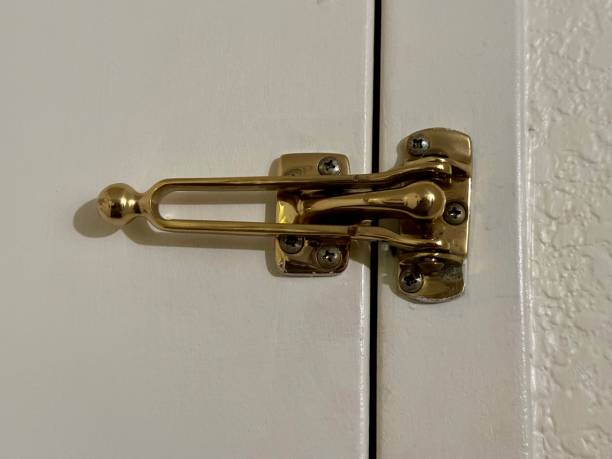 istock Motel door lock 1866079910