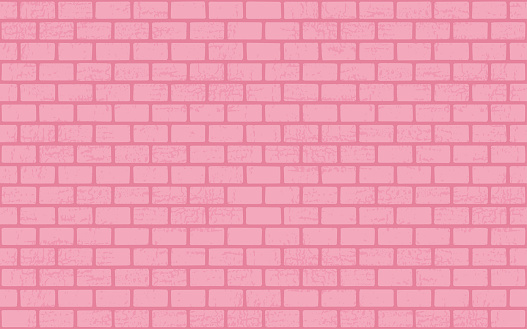 Seamless brick wall background pattern with texture.