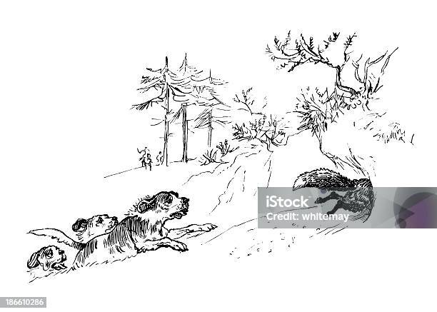 Foxhounds ギツネに恵まれたアース - イヌ科キツネのベクターアート素材や画像を多数ご用意 - イヌ科キツネ, ハウンド, 古風