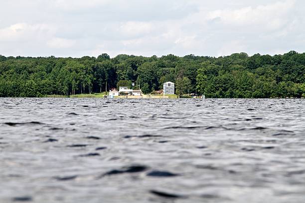 Gardner Lake stock photo