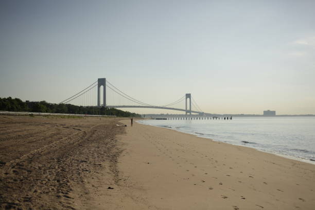 istock Scenic view of Verrazzano bridge. 1866128592
