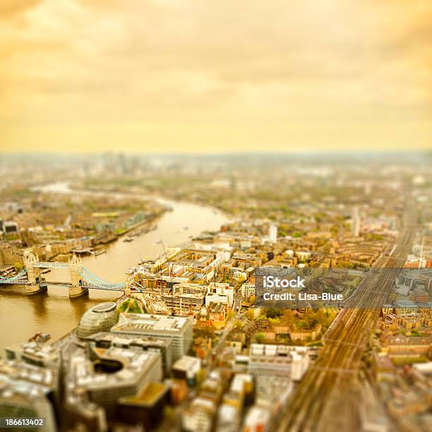 Лондонский Вид С Воздуха — стоковые фотографии и другие картинки Без людей - Без людей, Бизнес-центр, Большой город