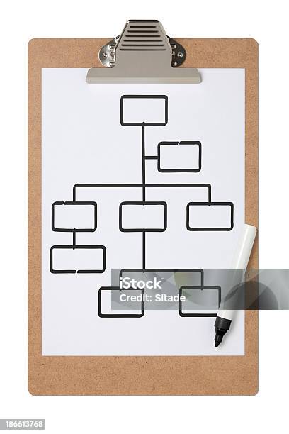 Organigramm Auf Klemmbrett Mit Clipping Path Stockfoto und mehr Bilder von Organisieren - Organisieren, Informationsgrafik, Analysieren