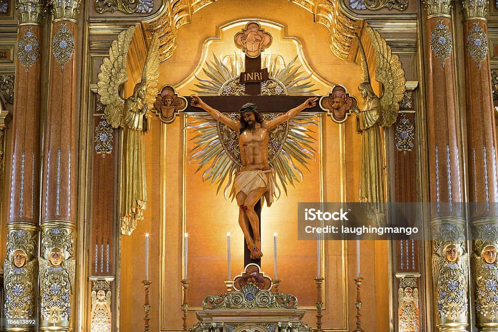 Catedral de Cebu - Royalty-free Cruz religiosa Foto de stock