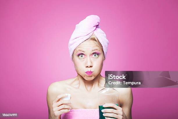 Strong Mouthwash Troubles Humor Stock Photo - Download Image Now - Mouthwash, Gargling, Humor