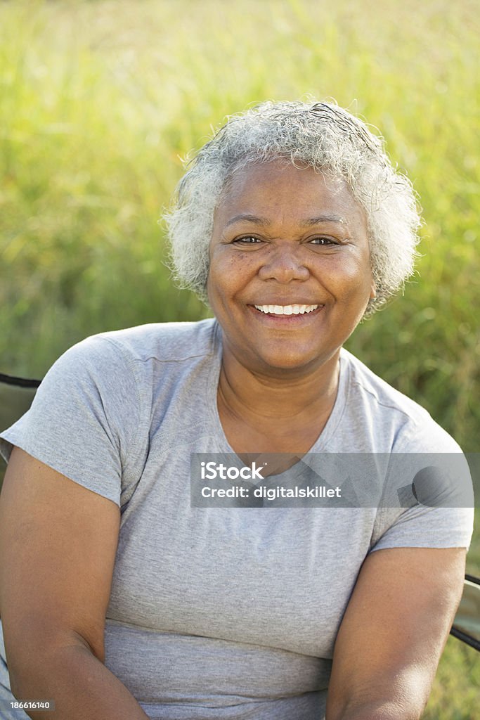 Mulher Madura - Royalty-free Afro-americano Foto de stock