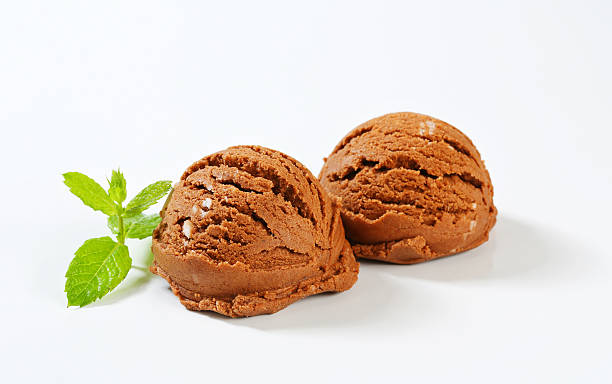 istock Scoop of chocolate ice cream 186616920