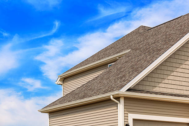 New Construction - Roofing,Siding,Gutters stock photo