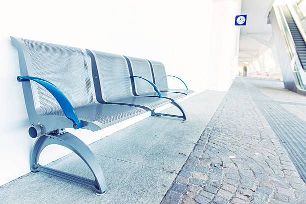 istock Modern White Train Station Waiting Room 186618513