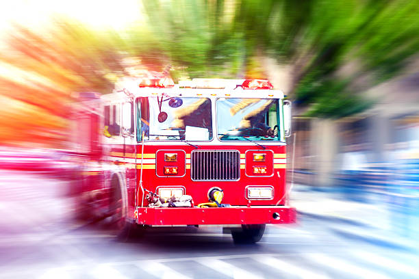 Fire truck in New York City