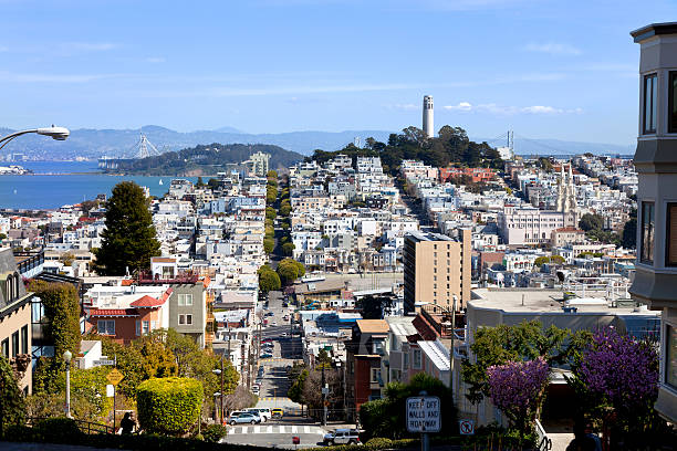istock Standing on Crooked Street looking out 186621418